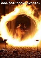 Beeindruckende Feuershow